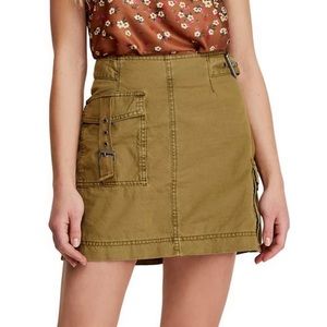 Free People Erika Utility Skirt